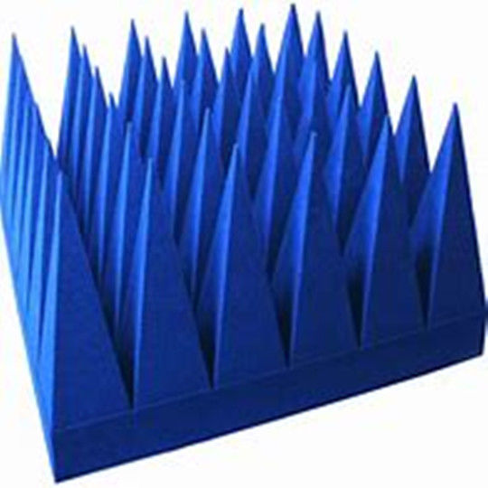 High Power RF Pyramid Absorber Foam Microwave Absorbing Materials rf shielding room emc anechoic chamber