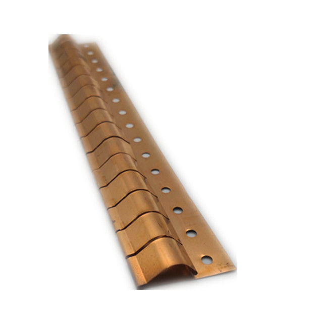 Beryllium Copper Rf Fingerstock Shielding Emi Emc Gasket For Mri Faraday Cage